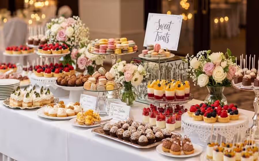 Arreglo de frutas naturales para evento con presentacion premium y ritmo visual